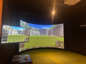 One player Golf Simulator
