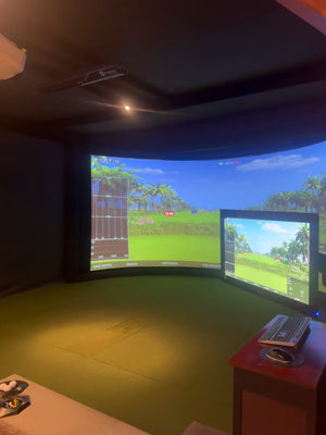 One player Golf Simulator